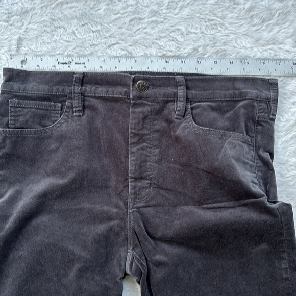 J. Crew Mercantile Pants charcoal gray velveteen size 31 - Picture 11 of 11
